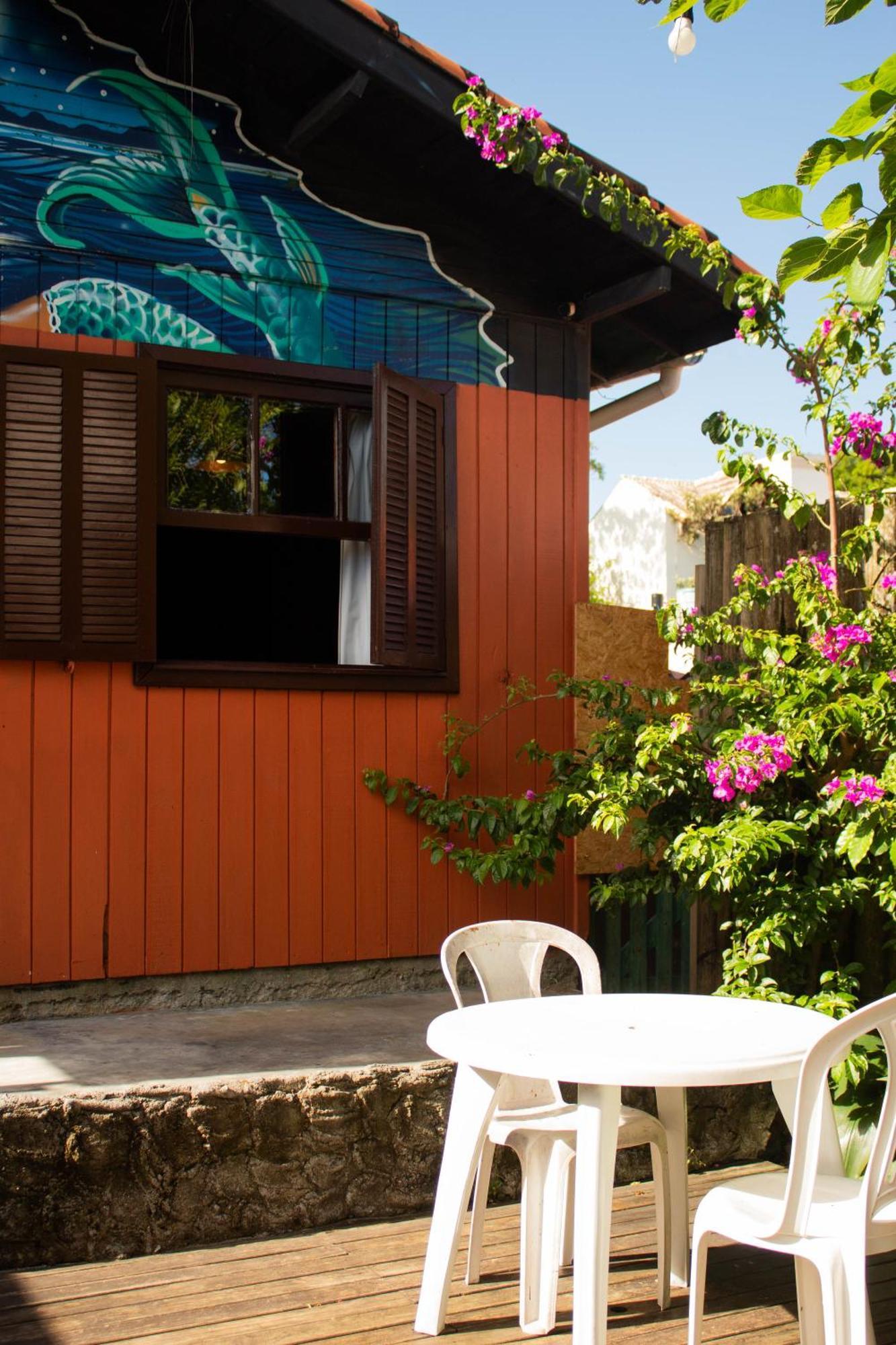 Hostel Antonio Pescador - Centro Da Guarda do Embaú Dış mekan fotoğraf